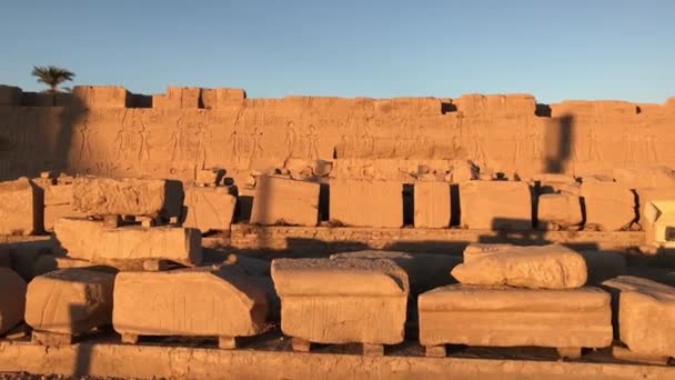 Gran Festival Templo Thutmosis Iii Templo Karnak Egipto — Vídeo de stock