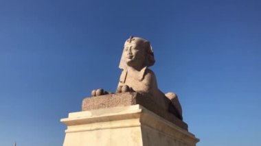 Mısır, İskenderiye 'deki Pompey Kalıntıları' nın Arkeolojik Alanı.  