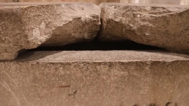 Starożytny Egipski Grobowiec Muzeum Egipskim — Wideo stockowe