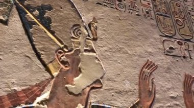 Ramses IX 'in mezarlığı, Kralların Kapıları Vadisi, Mısır.