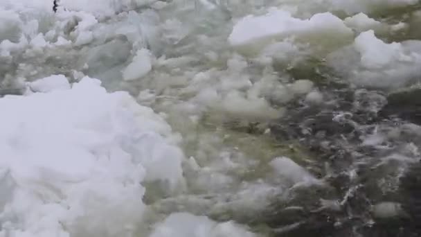 Polar Explorer Icebreaker Cruzeiro Nas Águas Congeladas Finlândia — Vídeo de Stock