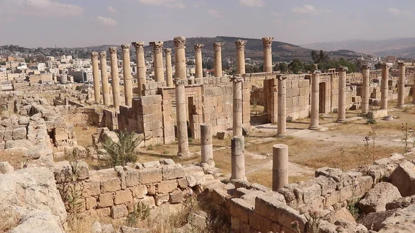 Antigua Ciudad Jerash Jordania —  Fotos de Stock