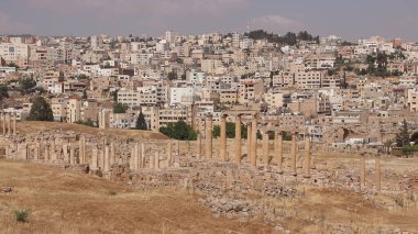 Ürdün 'ün antik şehri Jerash.
