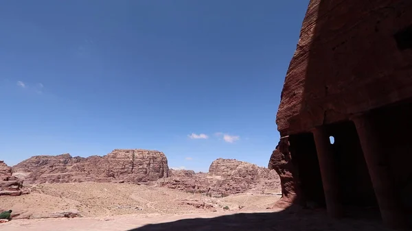 Royal Tombs Most Impressive Burial Places Petra Jordan — Stock Photo, Image