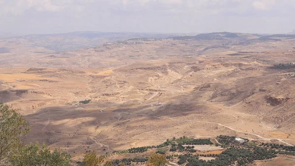 stock image A view of the Promised Land, Mount Nebo, Jordan.