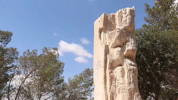 Памятник Тысячелетию Горе Небо Иордании — стоковое фото
