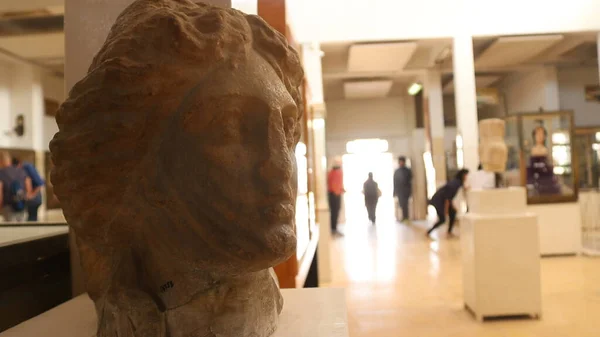 Ürdün Arkeoloji Müzesi Amman Kalesi Nde Yer Almaktadır — Stok fotoğraf