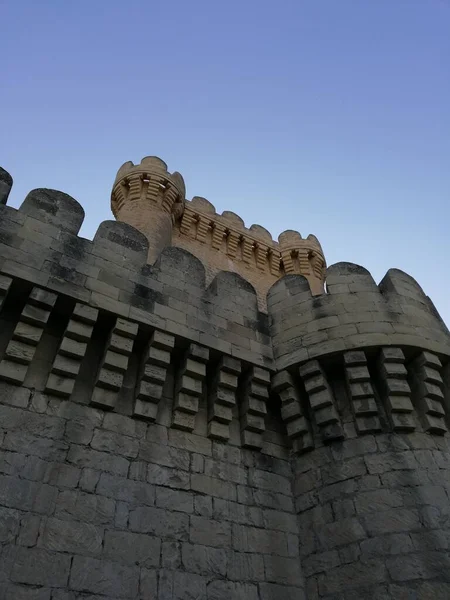 Forntida Fästning Baku Azerbajdzjan — Stockfoto