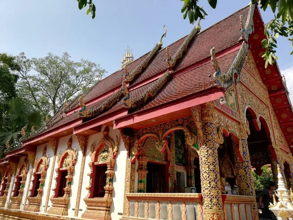 Wat Phuket Pua Kerület Nan Thaiföld — Stock Fotó