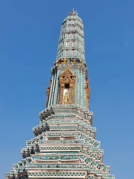 Smaragd Buddha Temploma Bangkokban Thaiföldön — Stock Fotó