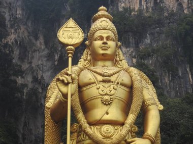 Batu Mağaraları, Hindu Tapınakları, Selangor, Malezya.