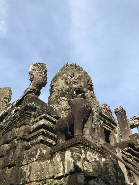 Ville Antique Angkor Thom Temple Bayon Cambodge — Photo