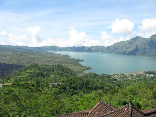 Batur Volcano Lake Lesser Sunda Islands Indonesia — Stock Photo, Image