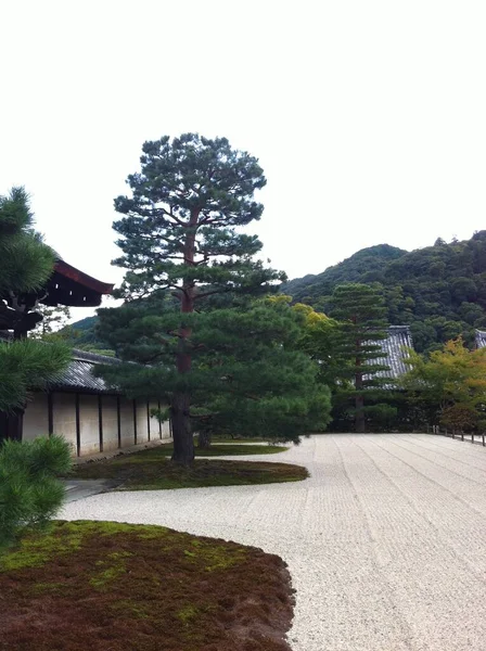 One Most Famous Attractions Arashiyama Tenryu Temple Zen Temple One — Stock Photo, Image