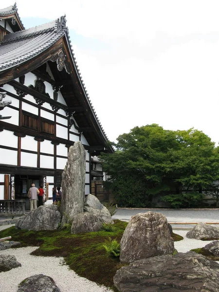 Arashiyama Tenryu Tapınağı Nın Ünlü Eğlencelerinden Biri Zen Tapınağı Iyi — Stok fotoğraf