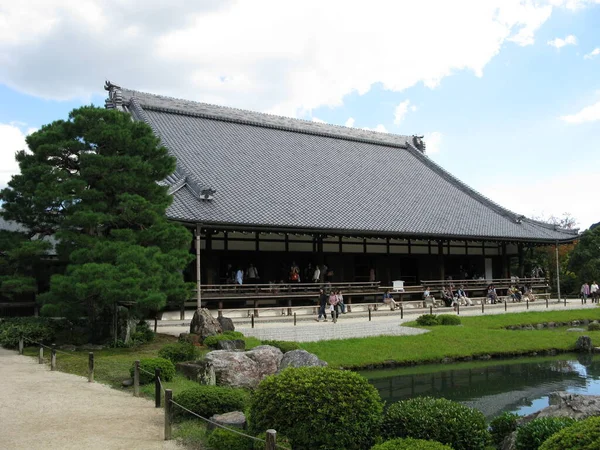 Eine Der Berühmtesten Attraktionen Arashiyamas Der Tenryu Tempel Ein Zen — Stockfoto