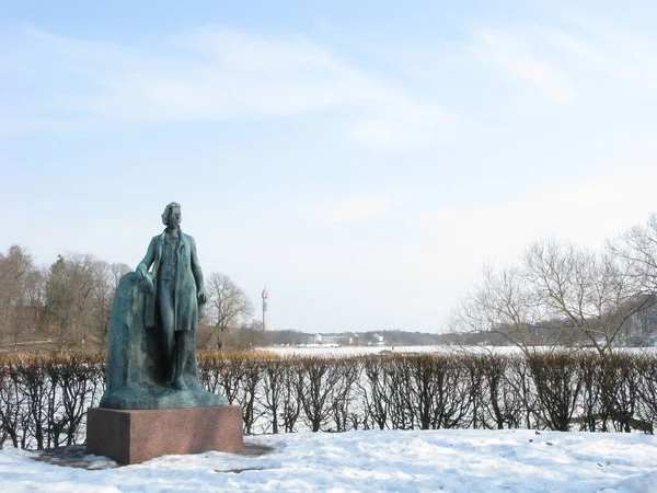 Estatua Gunnar Wennerberg Estocolmo Suecia —  Fotos de Stock