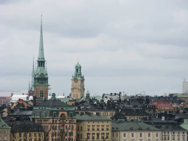 스웨덴 스톡홀름의 아름다운 건축물 — 스톡 사진
