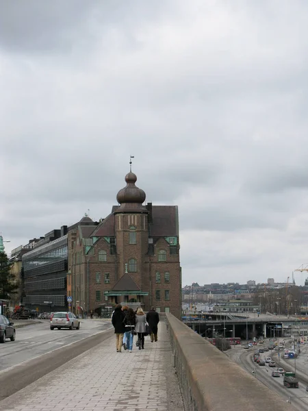 Hermosos Edificios Arquitectura Estocolmo Suecia —  Fotos de Stock