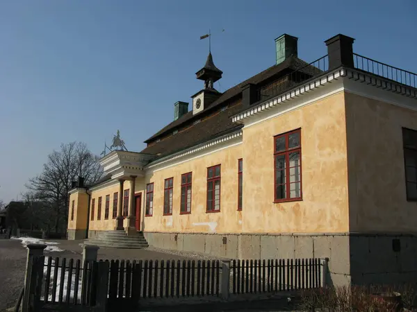 Skogaholm Kastély Skanseni Múzeumban Stockholmban Svédországban — Stock Fotó