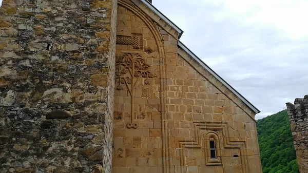 Guds Moders Kirke Ananuri Fæstningen Georgien - Stock-foto