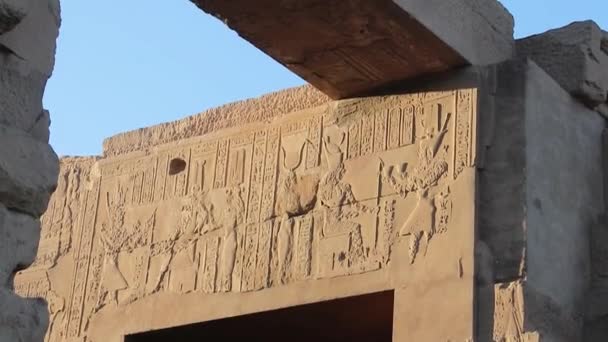 Храм Ком Омбо Асуане Египет — стоковое видео