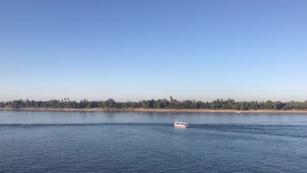 埃及尼罗河游轮 — 图库视频影像