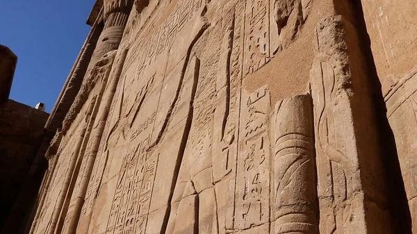 Ναός Του Έντφου Ναός Του Ώρου Αίγυπτος — Φωτογραφία Αρχείου