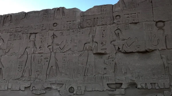 Karnak Tempel Der Größte Tempelkomplex Ägyptens — Stockfoto