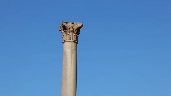 Археологическое Место Руинах Столба Помпей Александрии Египет — стоковое фото