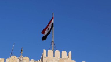 Qaitbay Kalesi ya da İskenderiye 'deki Qaitbay Kalesi, Mısır.