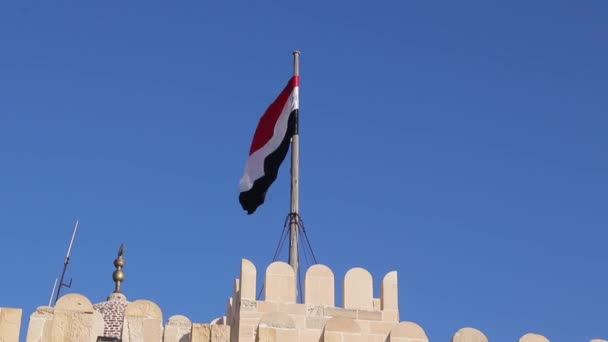 Citadella Qaitbay Vagy Fort Qaitbay Alexandria Egyiptom — Stock videók