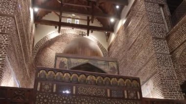 Azizler Sergius ve Baküs Kilisesi, Abu Serga Kahire, Mısır.