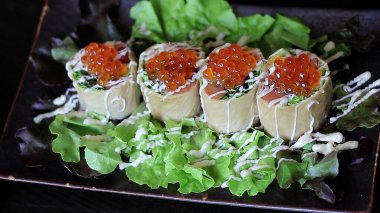 Yuba Salad Maki, Yuutaro Restoranı.