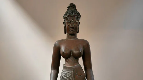 Lady Buddha Museu Danang Escultura Cham Vietnã — Fotografia de Stock