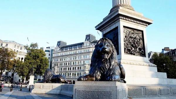 Trafalgar Square Westminster Centrala London — Stockfoto