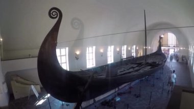 Oslo Norveç 'teki Viking Gemi Müzesi.