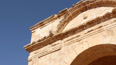 Ürdün 'ün Jerash kentindeki Kuzey Tiyatrosu.