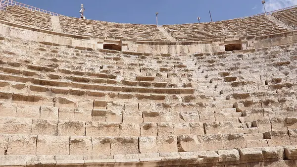 South Theatre Der Antiken Stadt Jerash Jordanien — Stockfoto