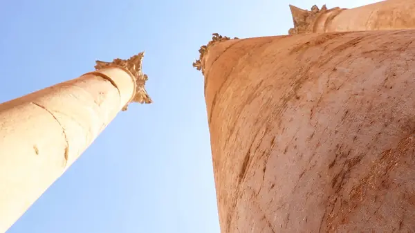 Ναός Της Αρτέμιδος Jerash Ιορδανία — Φωτογραφία Αρχείου