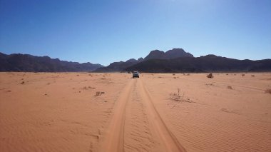 Ürdün 'deki Wadi Rum Koruma Alanı.