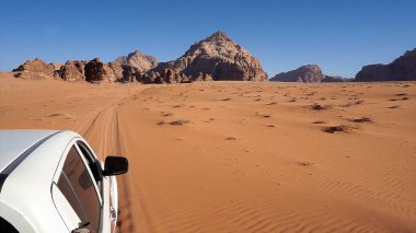 Ürdün 'deki Wadi Rum Koruma Alanı.