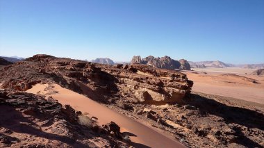 Ürdün 'deki Wadi Rum Koruma Alanı.