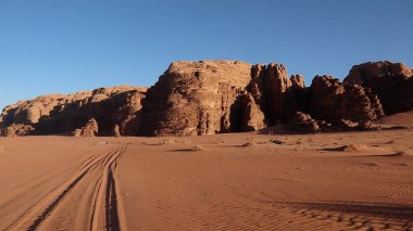 Ürdün 'deki Wadi Rum Koruma Alanı.