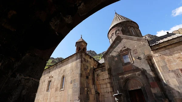 Ermenistan 'daki Geghard Tarihi ve Dünya Mirası Manastırı.