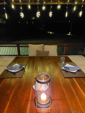 Khao Yai, Tayland 'daki İtalyan restoranının sanat ve mimarisi..