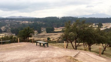 Güney Amerika, Peru 'daki Sacsayhuaman' ın İnka Harabeleri.