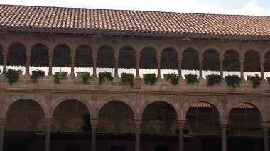 Cusco, Koricancha, Peru 'daki Santo Domingo Kilisesi ve Manastırı.