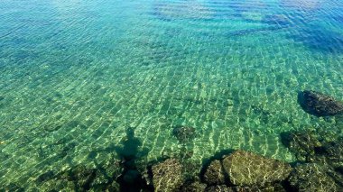 Vanuatu 'daki Efate Adası' ndaki Liman Vila Limanı.  