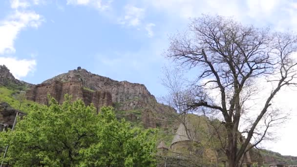 Ιστορική Και Παγκόσμια Κληρονομιά Μοναστήρι Του Geghard Στην Αρμενία — Αρχείο Βίντεο